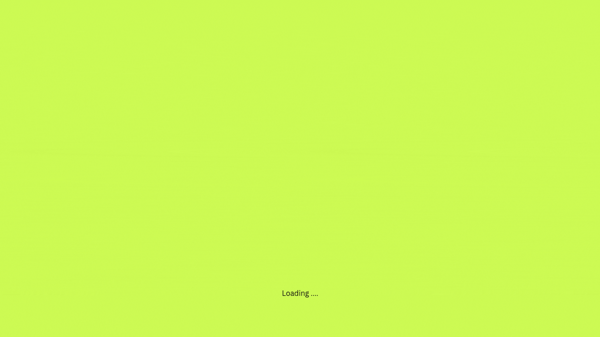 Loading animation